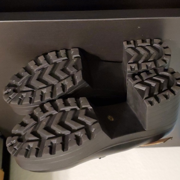 ForeMode Women's Classic T-Strap Platform Mid-Heel Oxfords Dress Shoes EU 42 - Picture 7 of 7